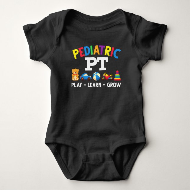 Barn och ungdomar Fysisk behandling Pediatrik T Shirt (Framsida)
