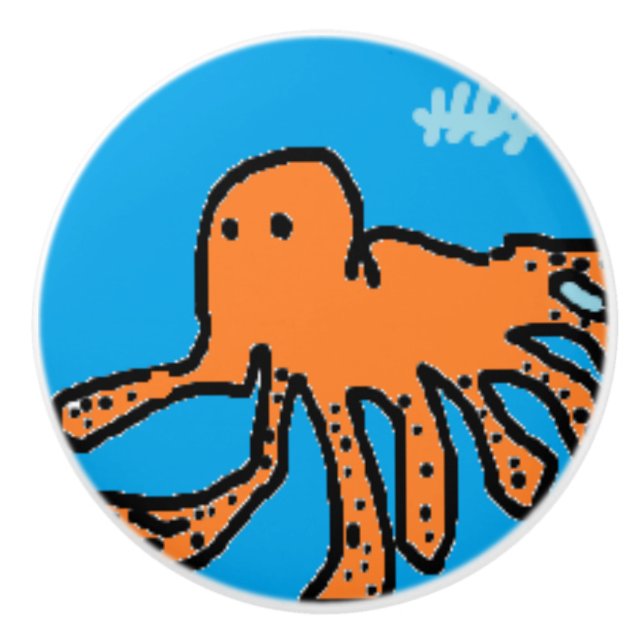 Barn Octopus Handtag (Framsidan)