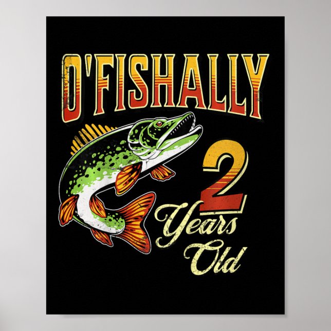 Barn O'Fishally 2 Years Gamme Fångst under 2:a bir Poster (Framsidan)