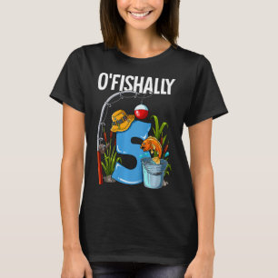 Barn O'fishally 5 år gammal 5-års födelsedags fisk T Shirt