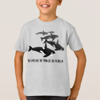 Barn Orca Whale T-Shirt Organic Orca Shirt