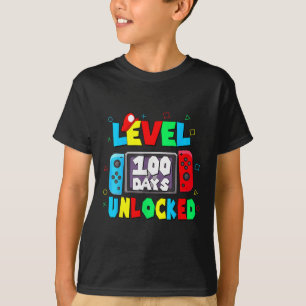 Barn på 100 års skolskjutsnivå 100 dagar t shirt