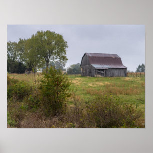 Barn på A Backe Poster