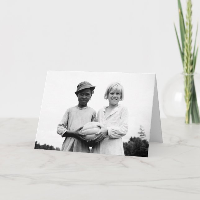 Barn på backehuset, Mississippi - 1936 Kort (Framsida)