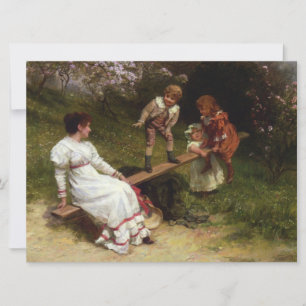 Barn på en Seesaw (av Frederick Morgan) Kort