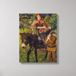 Barn på marknaden (av John Lee) Canvastryck