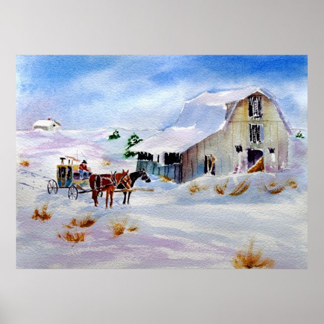 Barn Painting Poster (Framsidan)