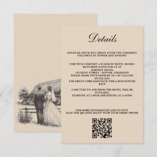 Barn par QR-kod och detaljer Tilläggskort