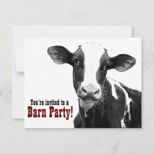Barn Party - Land Stil samlas Inbjudningar