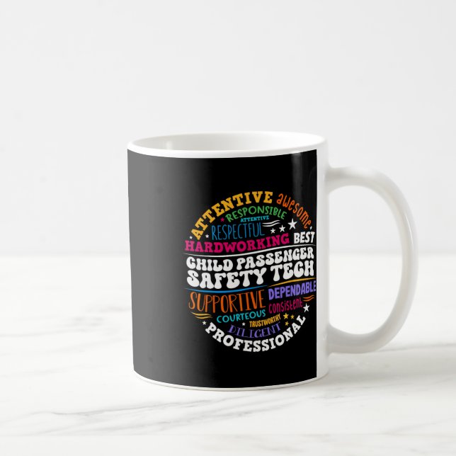 Barn Pengar Säkerhetstekniker Kaffemugg (Höger)