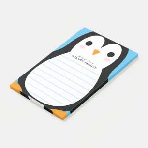 Barn Penguin Cute Post-it Block