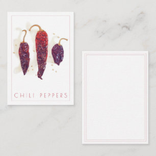 BARN PEPPERS 2.5x3.5, platta kort + text