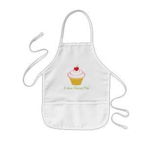 Barn Personlig Chef Apron med Cherry Cupaka Barnförkläde