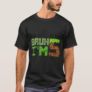 Barn Pojkar 5-års födelsedag Jag är 5 år gammal Pi T Shirt
