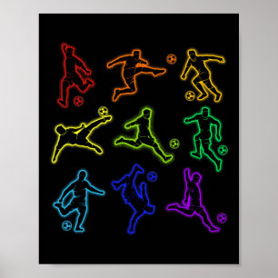 Barn Pojkar Fotbyxor Fotboll Poster