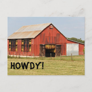 Barn Postcard Vykort