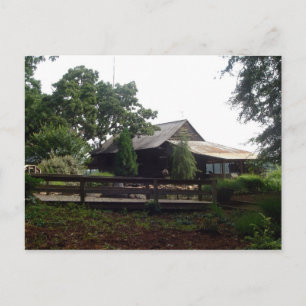 Barn Postcard Vykort