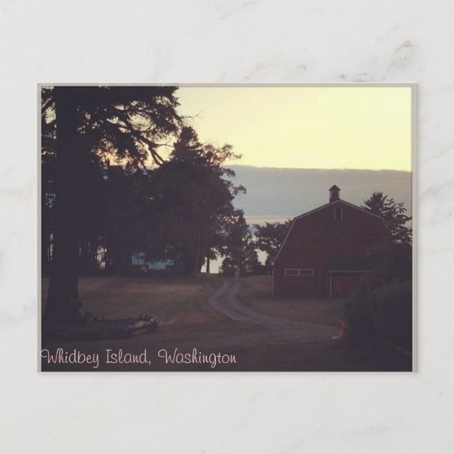 Barn Postcard Vykort (Framsida)