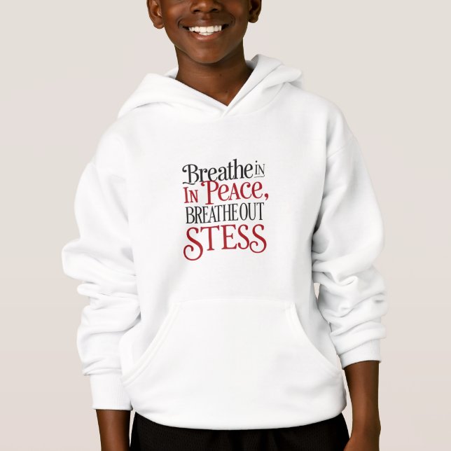 Barn Pullover Hoodie  T Shirt (Framsida)