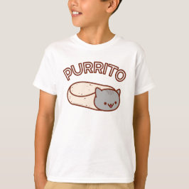 Barn PURRITO Cat Burrito T-SHIRT