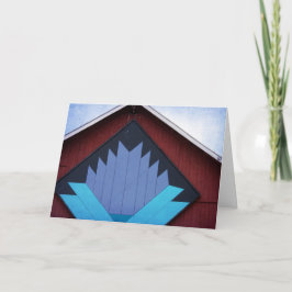 Barn Quilt, födelsedagen Kort