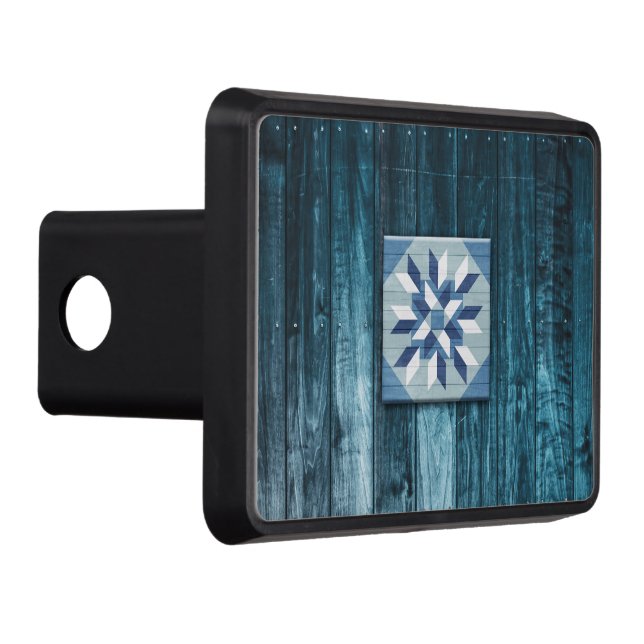 Barn Quilt Star 4 Dragkroksskydd (Höger)