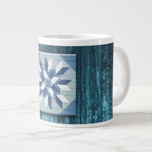 Barn Quilt Star 4 Jumbo Mugg