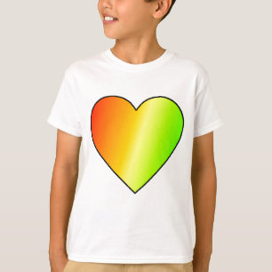 Barn Rainbow Heart T-Shirt