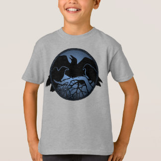 Barn Raven Shirts Raven Kråka Art Barn Sweatshirt Tröja