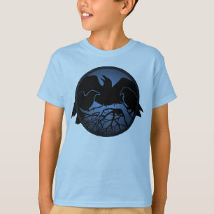 Barn Raven Shirts Raven Kråka Art Barn Sweatshirt Tröja