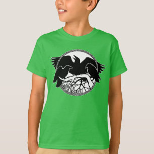 Barn Raven T-shirt Raven Coola Organic Raven Shirt