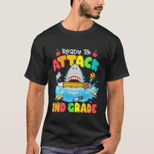 Barn Redo att attackera andra Klass-haj tillbaka t Shirt