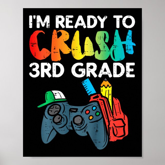 Barn, Redo för att krossa tredje Klassen-spelarens Poster (Framsidan)