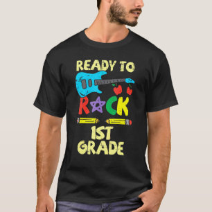Barn Redo till Sten 1:a Klass-gitarren första dage T Shirt