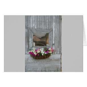 Barn Reflection Hälsningskort