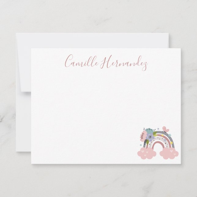 Barn Regnbåge Kort (Framsida)