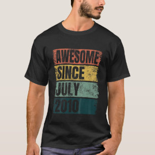Barn Retro Färg 11:e födelsedagen För barn S T Shirt