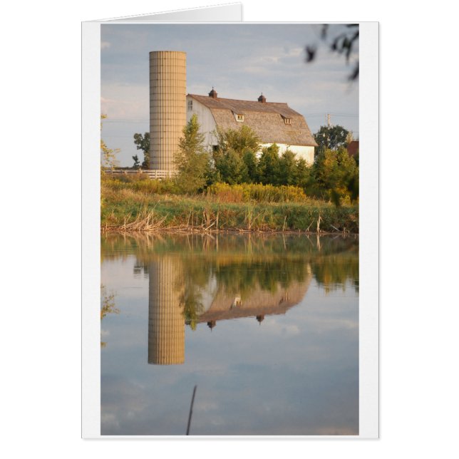 Barn Rselected i Vatten Hälsningskort (Framsidan)