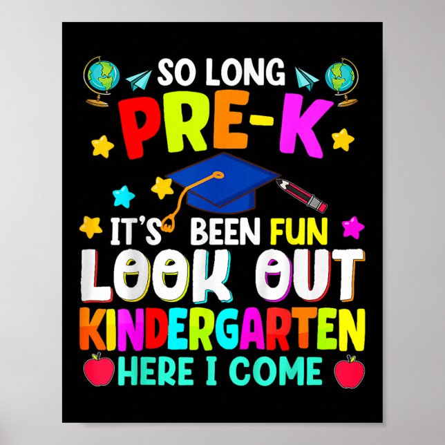 Barn så länge före k Studenten Kindergarten här i Poster (Framsidan)