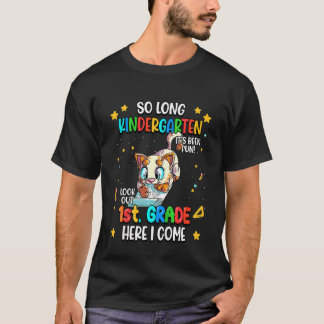 Barn så länge Kindergarten har varit Roligt först T Shirt