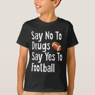 Barn säger ja till fotboll t shirt