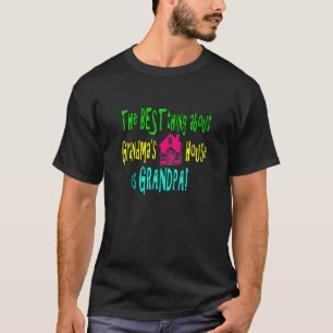 Barn Sak om mormors hus är farfar Gr T Shirt