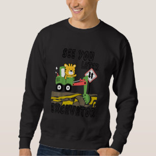 Barn ser dig senare som grävare för Småbarn Boys G Lång Ärmad Tröja