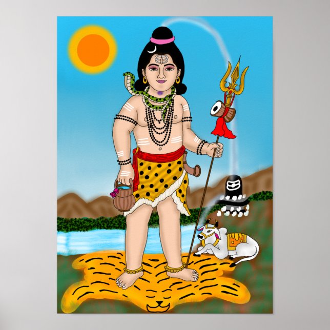 Barn Shiva-affisch Poster (Framsidan)