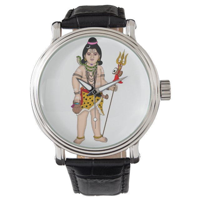 Barn Shiva-klocka Armbandsur (Framsida)