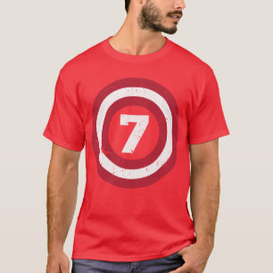 Barn Sjunde födelsedag Sjarettåret T Shirt
