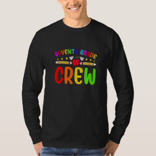 Barn Sjunde Klass Crew Första Dag Söt Tillbaka Til T Shirt