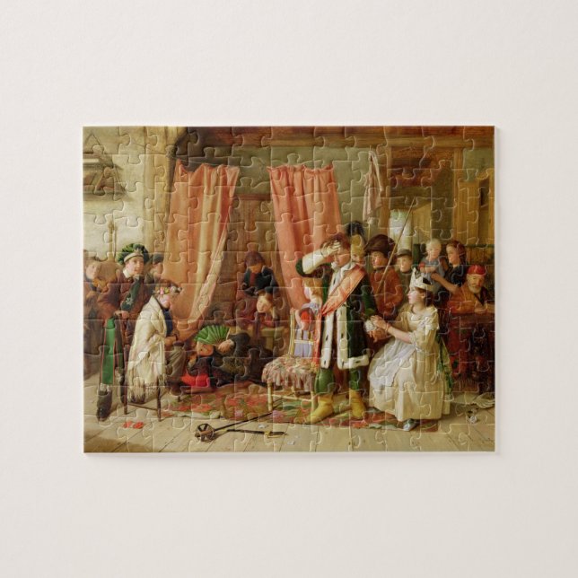 Barn som agerar "lekplatsen", agerar II, plats ii Pussel (Horisontell)