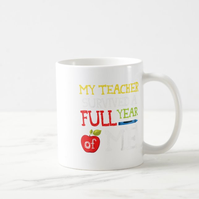 Barn som är hemma i skolan förra dagen för pojkar  kaffemugg (Höger)