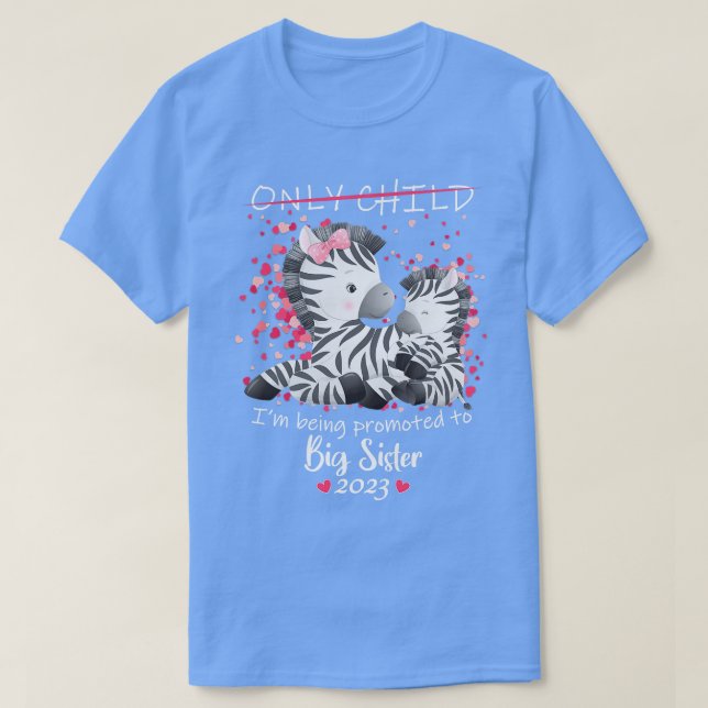 Barn som befordras till storebrorsgrupp 2023 t shirt (Design framsida)